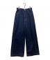nagonstans（ナゴンスタンス）の古着「wide denim pants 24SS」｜インディゴ