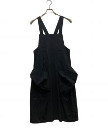 nagonstans（ナゴンスタンス）の古着「2.5レイヤータフタ 立体スクエア Jumper SK」｜ブラック