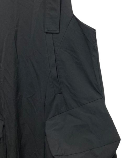 nagonstans（ナゴンスタンス）nagonstans (ナゴンスタンス) 2.5レイヤータフタ 立体スクエア Jumper SK ブラック サイズ:Sの古着・服飾アイテム