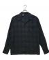 N.HOOLYWOOD（エヌ ハリウッド）の古着「OPEN COLLAR SHIRT　 21AW」｜ネイビー