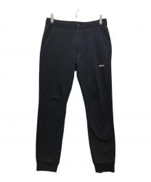 F.C.R.B.（エフシーレアルブリストル）の古着「PDK RIBBED PANTS （PDK リベッドパンツ）FCRB-242042」｜ブラック
