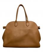 JISTORYジストリー）の古着「SIDE BELT BOSTON BAG（サイドベルトボストンバッグ）/ ハンドバッグ / ワンショルダーバッグ」｜ブラウン