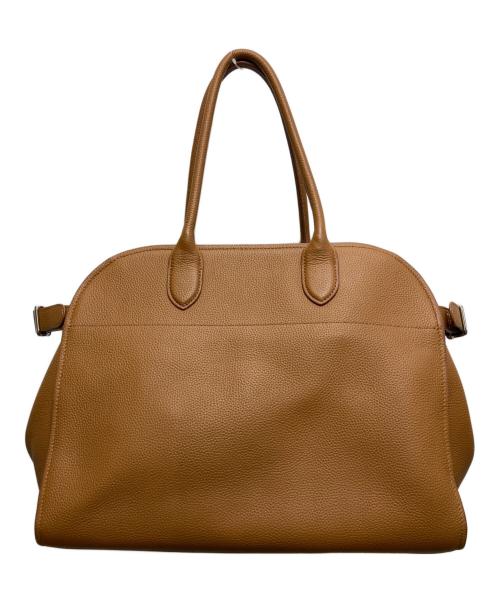 JISTORY（ジストリー）JISTORY (ジストリー) SIDE BELT BOSTON BAG（サイドベルトボストンバッグ）/ ハンドバッグ / ワンショルダーバッグ ブラウンの古着・服飾アイテム