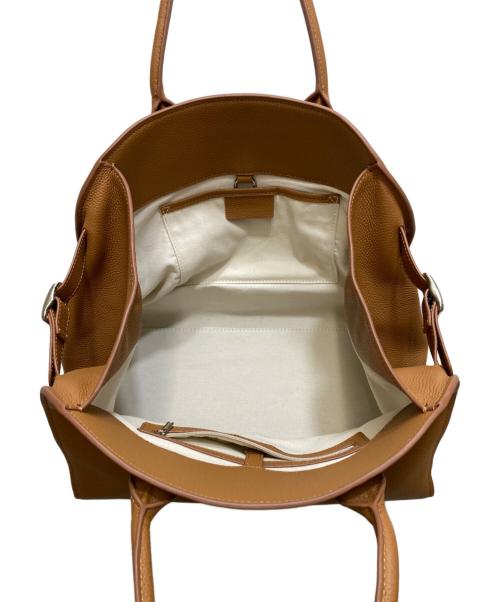 JISTORY（ジストリー）JISTORY (ジストリー) SIDE BELT BOSTON BAG（サイドベルトボストンバッグ）/ ハンドバッグ / ワンショルダーバッグ ブラウンの古着・服飾アイテム