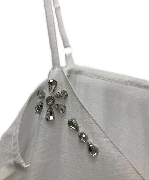 ESPRIT Honey mi Honey（エスプリットハニーミーハニー）ESPRIT Honey mi Honey organdie tiered frill camisole （オーガンジータイアードフリルキャミソール）P26S2-DR-TP01 ホワイト サイズ:FREE 未使用品の古着・服飾アイテム