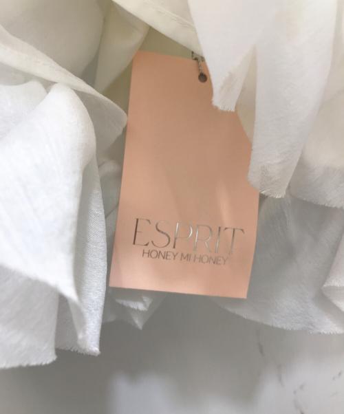 ESPRIT Honey mi Honey（エスプリットハニーミーハニー）ESPRIT Honey mi Honey organdie tiered frill camisole （オーガンジータイアードフリルキャミソール）P26S2-DR-TP01 ホワイト サイズ:FREE 未使用品の古着・服飾アイテム