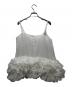 ESPRIT Honey mi Honey organdie tiered frill camisole （オーガンジータイアードフリルキャミソール）P26S2-DR-TP01 ホワイト サイズ:FREE 未使用品：8000円
