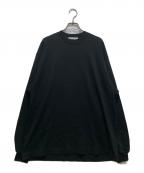 everyoneエブリワン）の古着「LONGSLEEVE T-SHIRT (ロングスリーブTシャツ） EV23-CS10」｜ブラック