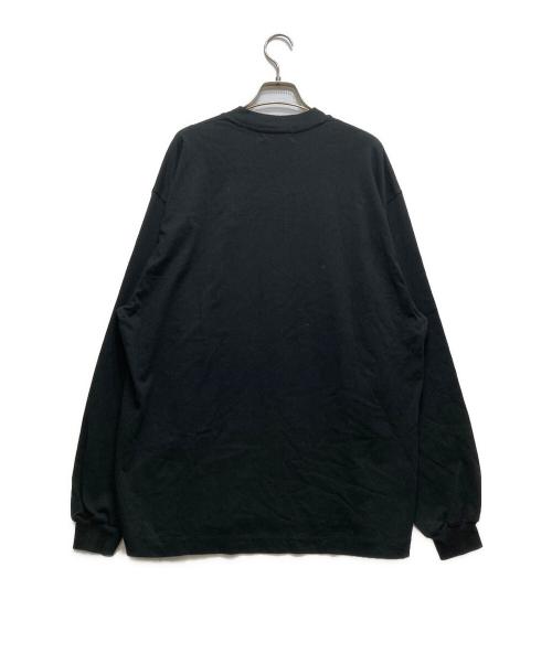 everyone（エブリワン）everyone (エブリワン) LONGSLEEVE T-SHIRT (ロングスリーブTシャツ） EV23-CS10 ブラック サイズ:Lの古着・服飾アイテム