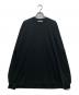 everyone（エブリワン）の古着「LONGSLEEVE T-SHIRT (ロングスリーブTシャツ） EV23-CS10」｜ブラック