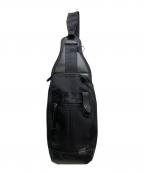 PORTERポーター）の古着「HEAT SLING SHOULDER BAG（ヒートスリングショルダーバッグ）703-08000」｜ブラック