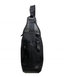 PORTER（ポーター）の古着「HEAT SLING SHOULDER BAG（ヒートスリングショルダーバッグ）703-08000」｜ブラック