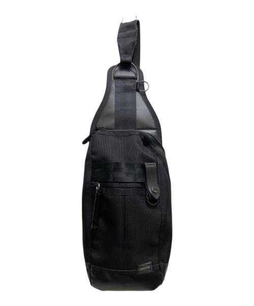 PORTER（ポーター）PORTER (ポーター) HEAT SLING SHOULDER BAG（ヒートスリングショルダーバッグ）703-08000 ブラックの古着・服飾アイテム