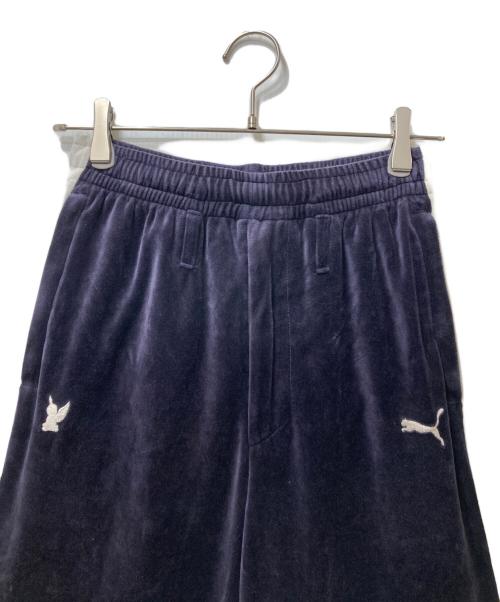masu（エムエーエスユー）MASU (エムエーエスユー) PUMA (プーマ) ワイド トラックパンツ 636087 ネイビー サイズ:Sの古着・服飾アイテム