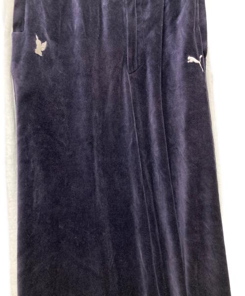 masu（エムエーエスユー）MASU (エムエーエスユー) PUMA (プーマ) ワイド トラックパンツ 636087 ネイビー サイズ:Sの古着・服飾アイテム
