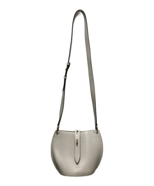 FURLA（フルラ）FURLA (フルラ) UNICAクロスボディバッグ アイボリーの古着・服飾アイテム
