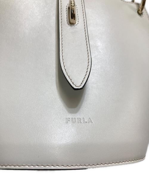 FURLA（フルラ）FURLA (フルラ) UNICAクロスボディバッグ アイボリーの古着・服飾アイテム