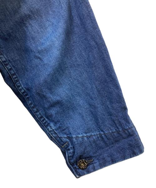 POST O'ALLS（ポストオーバーオールズ）POST O'ALLS (ポストオーバーオールズ) カバーオール 3125-8D1 インディゴ サイズ:Lの古着・服飾アイテム