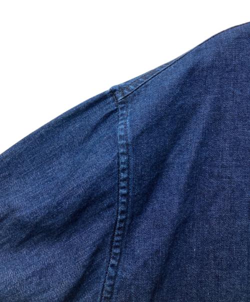 POST O'ALLS（ポストオーバーオールズ）POST O'ALLS (ポストオーバーオールズ) カバーオール 3125-8D1 インディゴ サイズ:Lの古着・服飾アイテム
