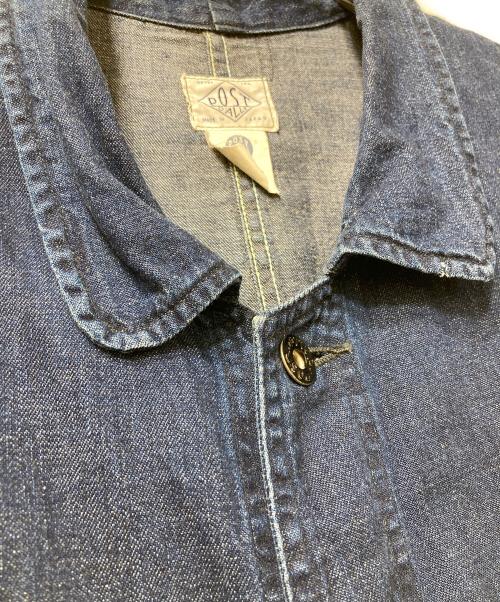POST O'ALLS（ポストオーバーオールズ）POST O'ALLS (ポストオーバーオールズ) カバーオール 3125-8D1 インディゴ サイズ:Lの古着・服飾アイテム