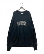 Champion×SOPH.チャンピオン×ソフ）の古着「別注クルーネックスウェット C8-Z009」｜ブラック