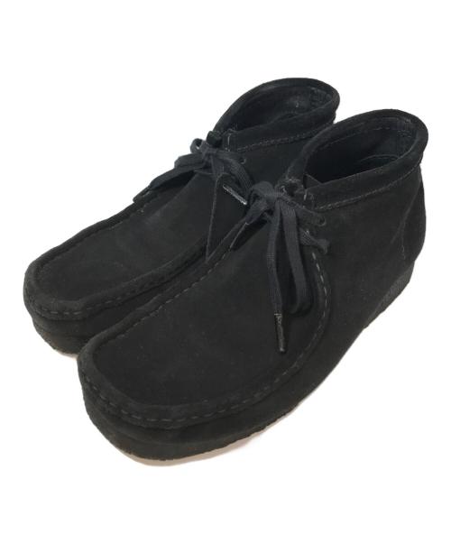 CLARKS（クラークス）CLARKS (クラークス) Wallabee Boots(ワラビーブーツ)　61507051　 ブラック サイズ:26㎝の古着・服飾アイテム