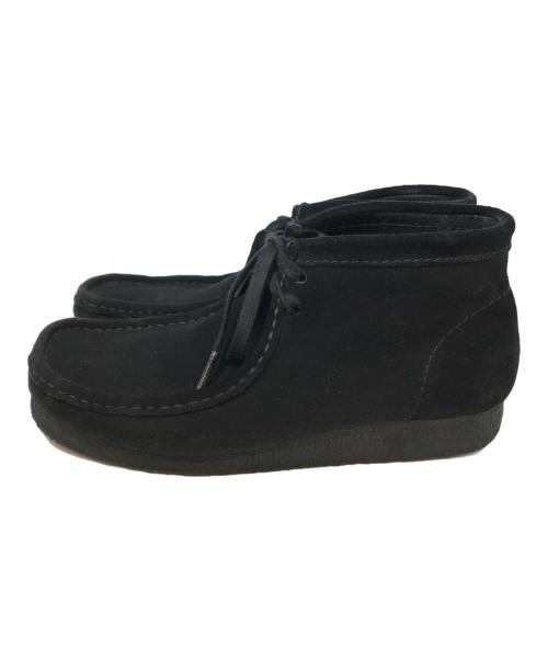 CLARKS（クラークス）CLARKS (クラークス) Wallabee Boots(ワラビーブーツ)　61507051　 ブラック サイズ:26㎝の古着・服飾アイテム