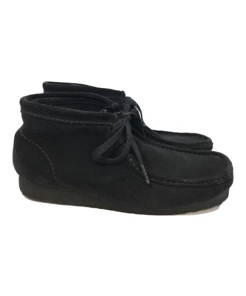 CLARKS（クラークス）CLARKS (クラークス) Wallabee Boots(ワラビーブーツ)　61507051　 ブラック サイズ:26㎝の古着・服飾アイテム