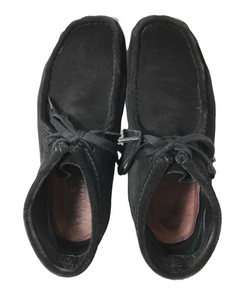CLARKS（クラークス）CLARKS (クラークス) Wallabee Boots(ワラビーブーツ)　61507051　 ブラック サイズ:26㎝の古着・服飾アイテム