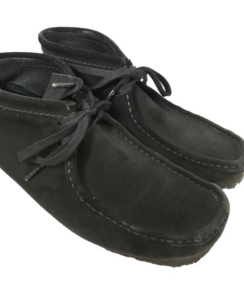 CLARKS（クラークス）CLARKS (クラークス) Wallabee Boots(ワラビーブーツ)　61507051　 ブラック サイズ:26㎝の古着・服飾アイテム