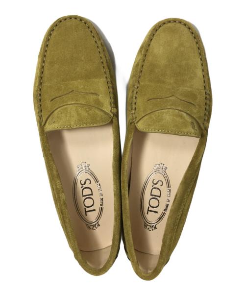 TOD'S（トッズ）TOD'S (トッズ) ドライビングシューズ マスタード サイズ:36 1/2の古着・服飾アイテム