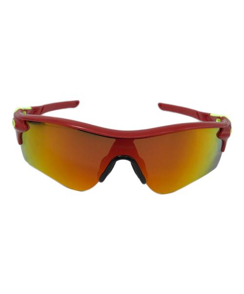 OAKLEY（オークリー）OAKLEY (オークリー) RadarLockサングラス レッドの古着・服飾アイテム