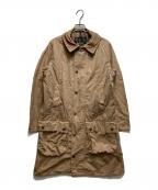 Barbourバブアー）の古着「Overdyed SL Bedale Japan Limited（オーバーダイ スリム ビデイル ジャパンリミテッド）1401106 / 襟コーデュロイコート」｜ベージュ