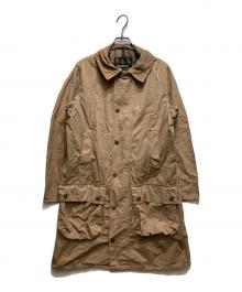 Barbour（バブアー）の古着「Overdyed SL Bedale Japan Limited（オーバーダイ スリム ビデイル ジャパンリミテッド）1401106 / 襟コーデュロイコート」｜ベージュ