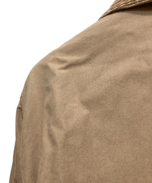 Barbour（バブアー）Barbour (バブアー) Overdyed SL Bedale Japan Limited（オーバーダイ スリム ビデイル ジャパンリミテッド）1401106 / 襟コーデュロイコート ベージュ サイズ:36の古着・服飾アイテム