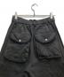 中古・古着 AAKAM (アーカム) 98 Knee Pin-Tuck Contrast Cargo Pants（ニーピンタック コントラストカーゴパンツ）/ 韓国ブランド ブラック サイズ:1：10000円