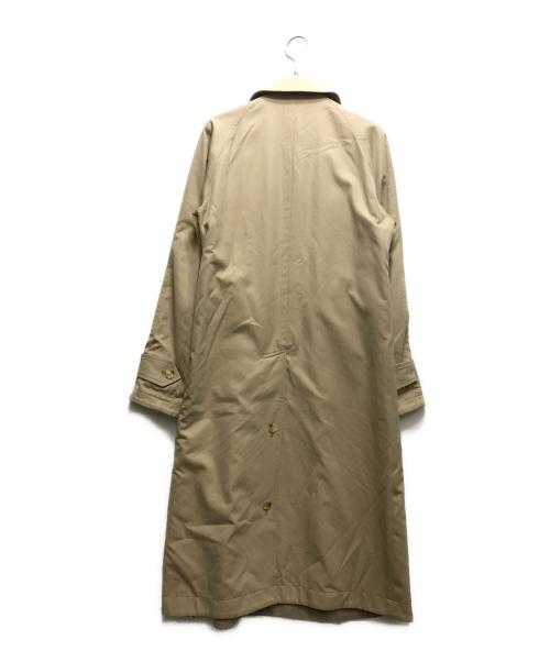 TAKAHIROMIYASHITA TheSoloIst.（タカヒロミヤシタ ザソロイスト）TAKAHIROMIYASHITA TheSoloIst. (タカヒロミヤシタ ザソロイスト) soutien collar coat (スチアンカラーコート）/ リバーシブルコート /sj.0017AW18 ベージュ サイズ:44の古着・服飾アイテム