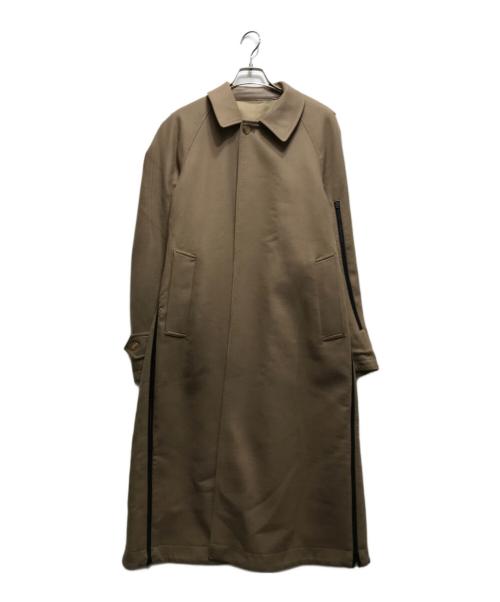 TAKAHIROMIYASHITA TheSoloIst.（タカヒロミヤシタ ザソロイスト）TAKAHIROMIYASHITA TheSoloIst. (タカヒロミヤシタ ザソロイスト) soutien collar coat (スチアンカラーコート）/ リバーシブルコート /sj.0017AW18 ベージュ サイズ:44の古着・服飾アイテム