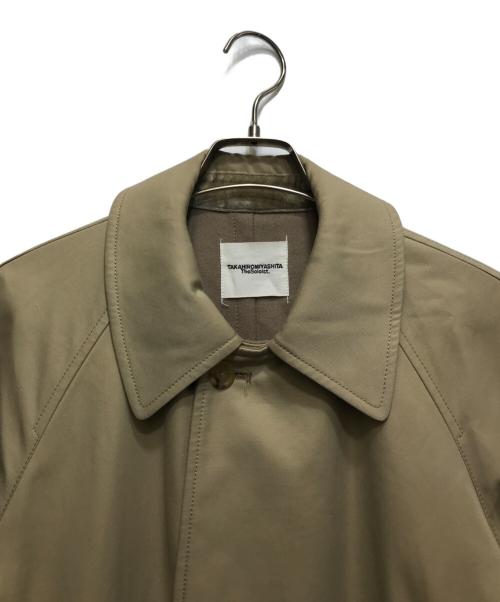 TAKAHIROMIYASHITA TheSoloIst.（タカヒロミヤシタ ザソロイスト）TAKAHIROMIYASHITA TheSoloIst. (タカヒロミヤシタ ザソロイスト) soutien collar coat (スチアンカラーコート）/ リバーシブルコート /sj.0017AW18 ベージュ サイズ:44の古着・服飾アイテム