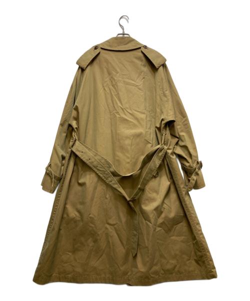 AURALEE（オーラリー）AURALEE (オーラリー) FINX CHAMBRAY BIG TRENCH COAT A8AC01CG ベージュ サイズ:1の古着・服飾アイテム
