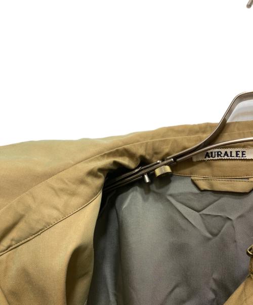 AURALEE（オーラリー）AURALEE (オーラリー) FINX CHAMBRAY BIG TRENCH COAT A8AC01CG ベージュ サイズ:1の古着・服飾アイテム