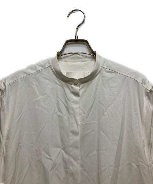 JIL SANDER+（ジルサンダープラス）JIL SANDER+ (ジルサンダープラス) ロングシャツワンピース JPPP500180 ホワイト サイズ:34の古着・服飾アイテム