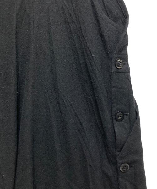 Y's（ワイズ）Y's (ワイズ) ウール ジャンパースカート YV-D04-106 ブラック サイズ:3の古着・服飾アイテム