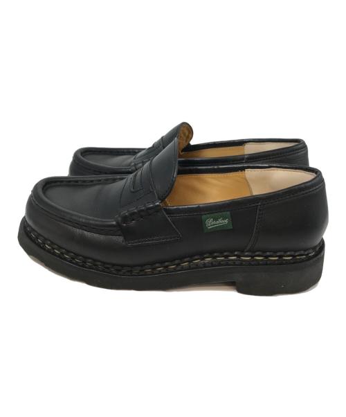 PARABOOT（パラブーツ）PARABOOT (パラブーツ) ORSAYコインローファー ブラック サイズ:4の古着・服飾アイテム