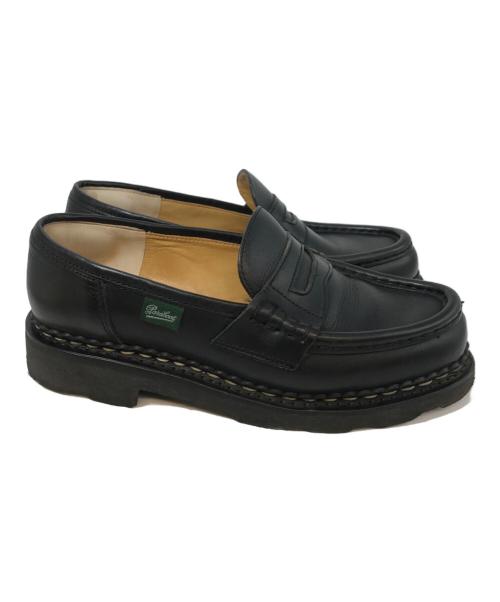 PARABOOT（パラブーツ）PARABOOT (パラブーツ) ORSAYコインローファー ブラック サイズ:4の古着・服飾アイテム