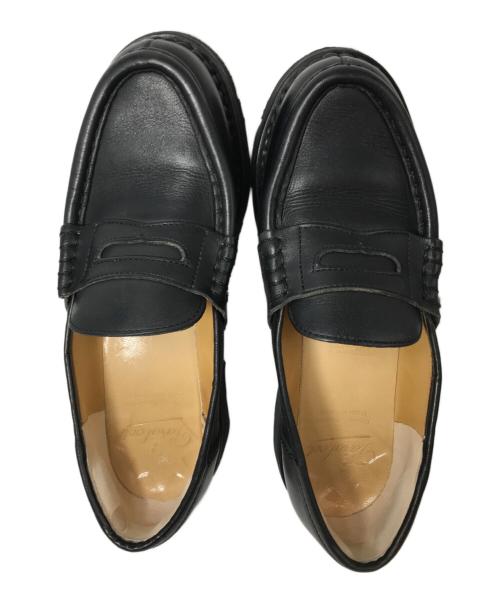 PARABOOT（パラブーツ）PARABOOT (パラブーツ) ORSAYコインローファー ブラック サイズ:4の古着・服飾アイテム