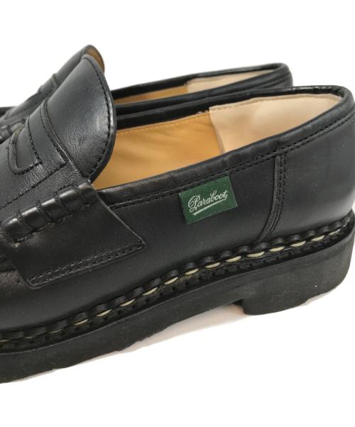 PARABOOT（パラブーツ）PARABOOT (パラブーツ) ORSAYコインローファー ブラック サイズ:4の古着・服飾アイテム