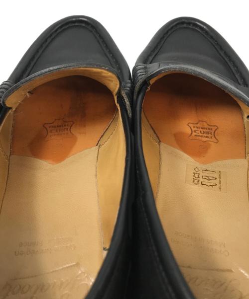 PARABOOT（パラブーツ）PARABOOT (パラブーツ) ORSAYコインローファー ブラック サイズ:4の古着・服飾アイテム