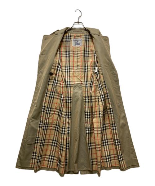 Burberry's（バーバリーズ）Burberry's (バーバリーズ) 裏地ノバチェックトレンチコート　FD082-039-41 ブラウン サイズ:記載なしの古着・服飾アイテム