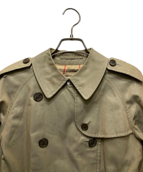 Burberry's（バーバリーズ）Burberry's (バーバリーズ) 裏地ノバチェックトレンチコート　FD082-039-41 ブラウン サイズ:記載なしの古着・服飾アイテム